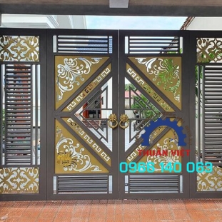 MẪU CỔNG SẮT TRANG TRÍ CNC GIÁ RẺ TẠI SÀI GÒN TPHCM QUẬN BÌNH THẠNH THỦ ĐỨC 