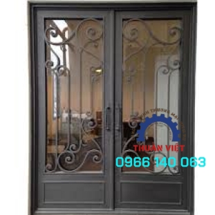 CỬA SẮT MĨ NGHỆ GIÁ RẺ TẠI QUẬN 6 TPHCM