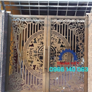 Cổng Cửa sắt CNC tại quận tư TP HCM 