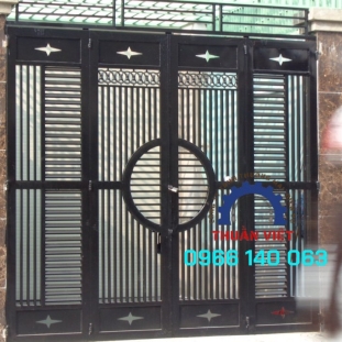 CỔNG CỬA SẮT ĐẸP GIÁ RẺ TẠI QUẬN 12 