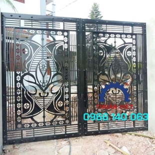 BỘ CỔNG SẮT CẮT CNC TINH XẢO ĐẸP MẮT
