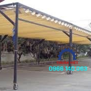 Mái bạt kéo hóc môn
