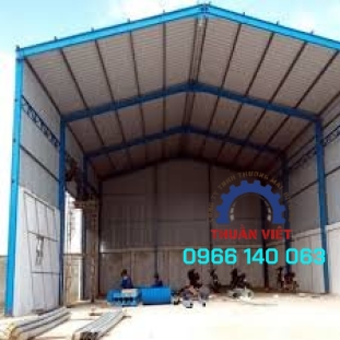 Bắn mái tôn nhà xưởng Hóc Môn