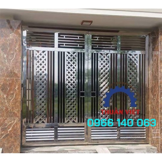 CỬA INOX ĐẸP GIÁ RẺ TẠI Q12, HÓC MÔN TPHCM
