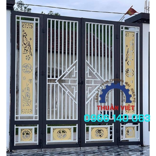 MẪU CỔNG SẮT TRANG TRÍ CNC GIÁ RẺ TẠI SÀI GÒN TPHCM QUẬN BÌNH THẠNH THỦ ĐỨC 