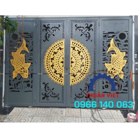 CỔNG SẮT CNC CAO CẤP GIÁ RẺ 