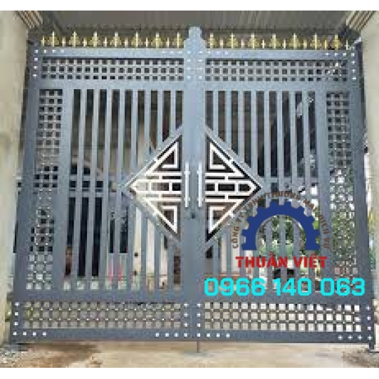 CỔNG SẮT MẪU ĐẸP GIÁ RẺ TẠI QUẬN 9 TPHCM