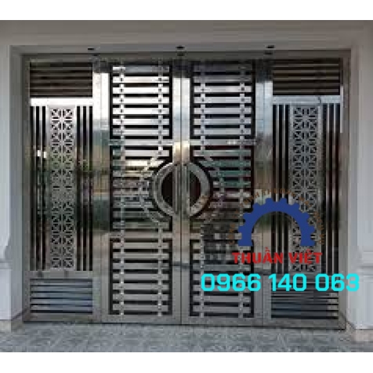 CỬA INOX 4 CÁNH GIÁ RẺ TẠI QUẬN GÒ VẤP