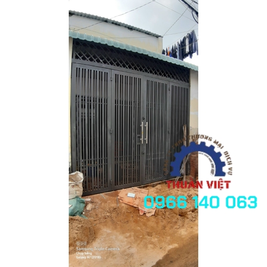 CỔNG SẮT MỸ NGHÊ VĂN HOA MẪU MÃ ĐẸP GIÁ RẺ TẠI Q12 TPHCM 