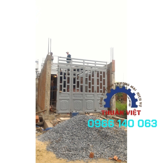CỔNG CỬA SẮT ĐẸP GIÁ RẺ TẠI QUẬN 12 