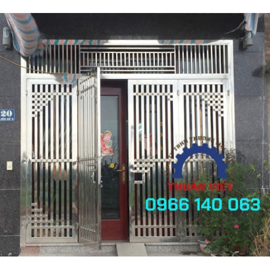 CỬA INOX 4 CÁNH GIÁ RẺ QUẬN 12