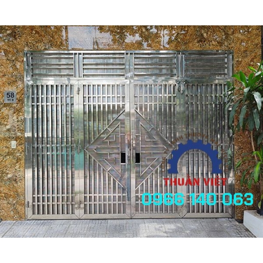 CỬA INOX ĐẸP GIÁ RẺ TẠI Q12, HÓC MÔN TPHCM