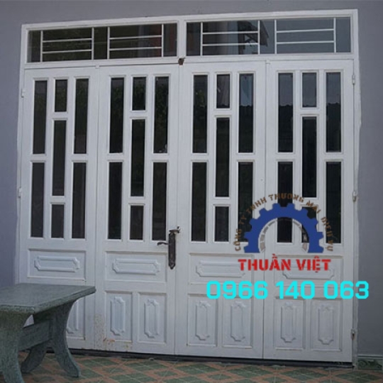 CỬA SẮT BỐN CÁNH MẪU CAO CẤP GIÁ RẺ TẠI Q12 TPHCM