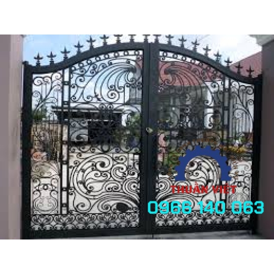 CỬA SẮT MỸ NGHỆ VĂN ĐẸP GIÁ RẺ TẠI Q12 TPHCM