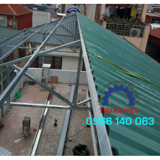 MÁI TÔN GIÁ RẺ NHẬN THI CÔNG TẠI TẤT CẢ CÁC QUẬN TPHCM
