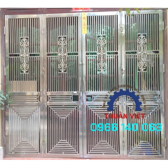 CỬA INOX 304 MẪU CAO CẤP GIÁ RẺ TẠI Q12, HÓC MÔN TPHCM