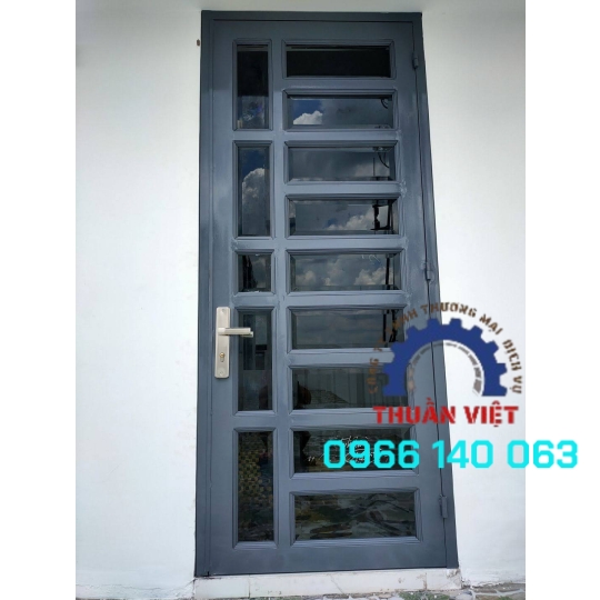 CỬA NHÔM XINGFA MÀU XÁM CHẤT LƯỢNG GIÁ RẺ NHẤT TPHCM