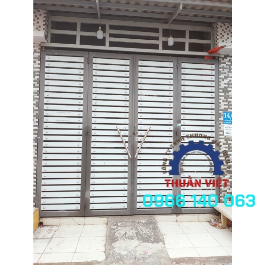 LÀM CỔNG SẮT ĐẸP ĐƠN GIẢN GIÁ RẺ NHẤT QUẬN 12