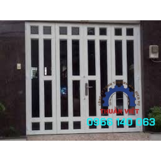 CỬA SẮT 4 CÁNH MẪU ĐẸP GIÁ RẺ TẠI Q12 TPHCM